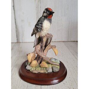 Premier yellow-bellied sapsucker bird 2000 vintage figure decor